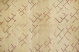 Vintage Ivory Gabbeh Tribal Rug 4'2'' x 6'0"