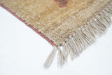 Vintage Ivory Gabbeh Tribal Rug 4'2'' x 6'0"