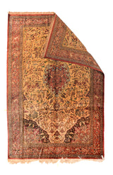 Extremely Fine  Silk Qum Rug 6'4'' x 9'9''