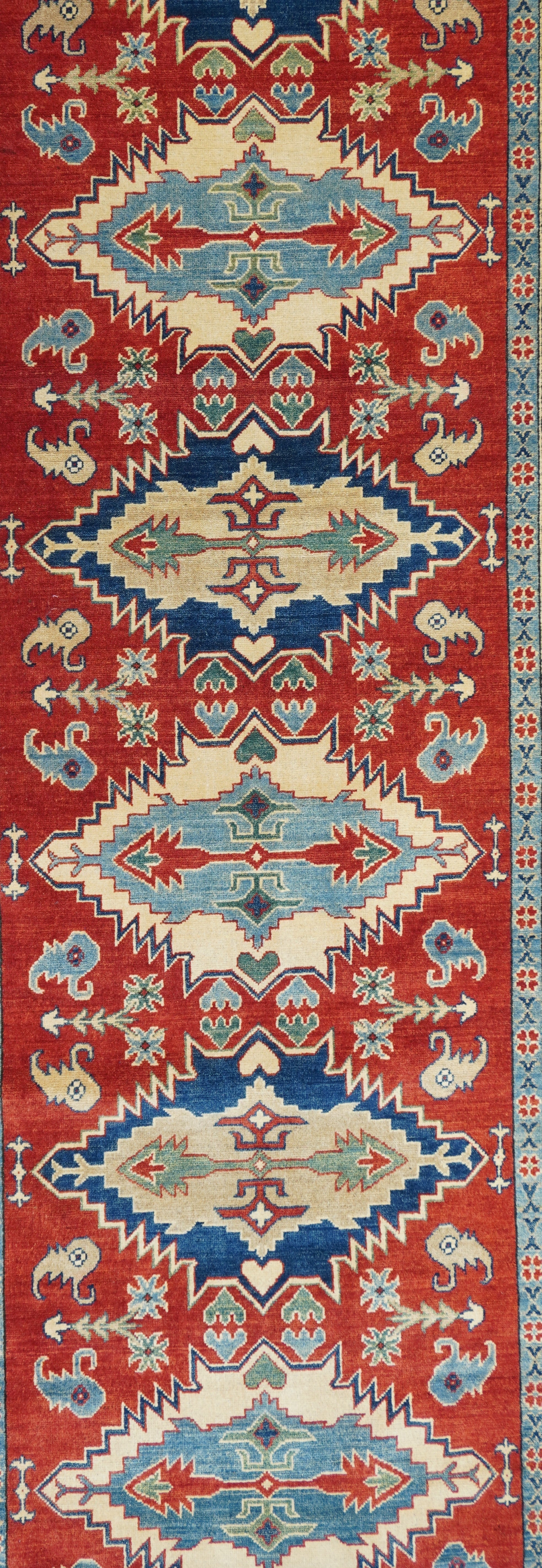 Caucasian Kazak Runner 5'0" x 16'4''