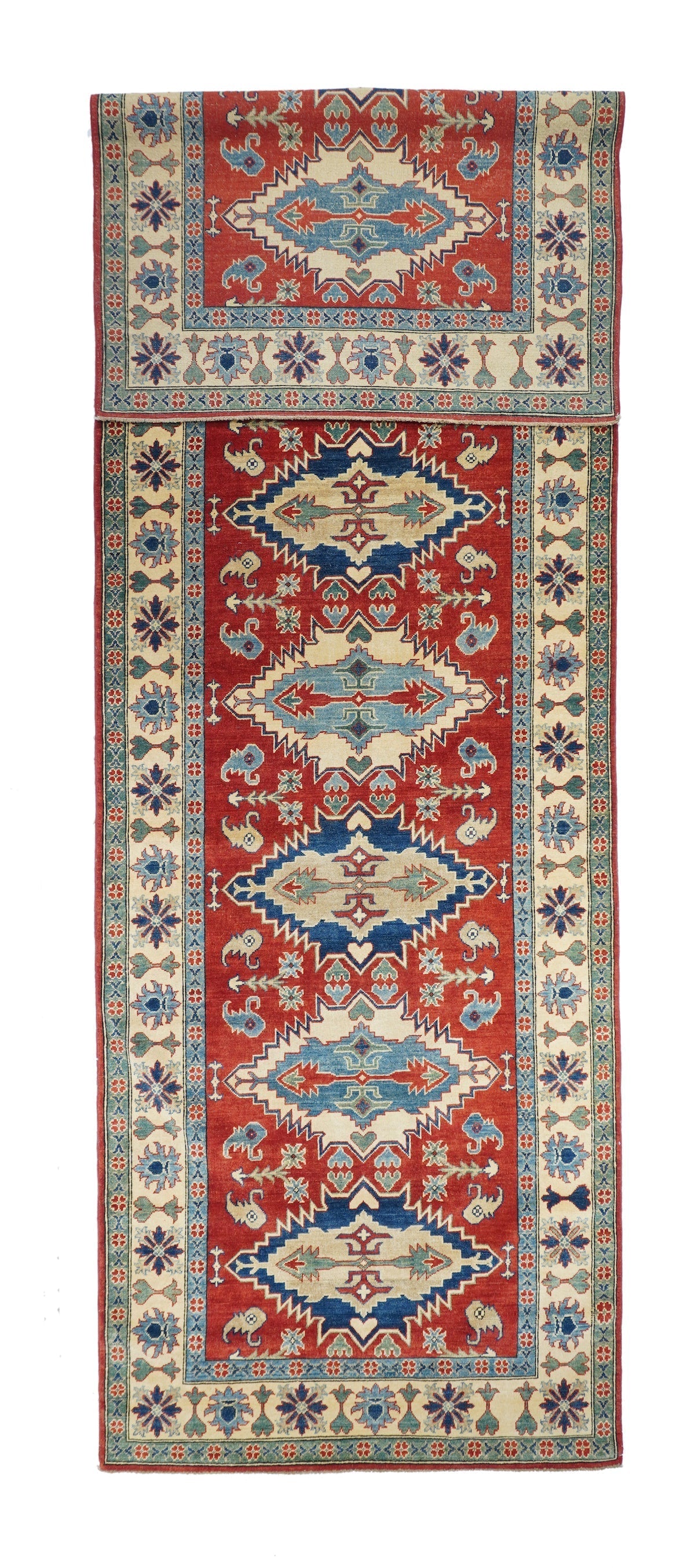 Caucasian Kazak Runner 5'0" x 16'4''