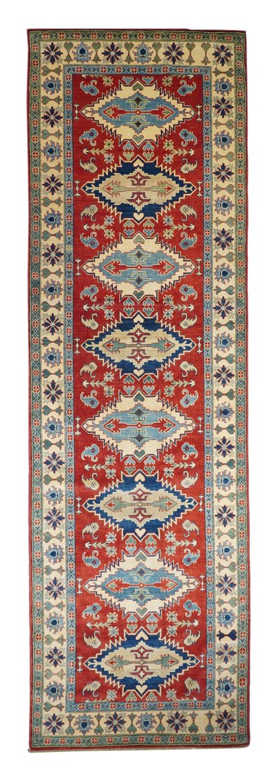 Caucasian Kazak Runner 5'0