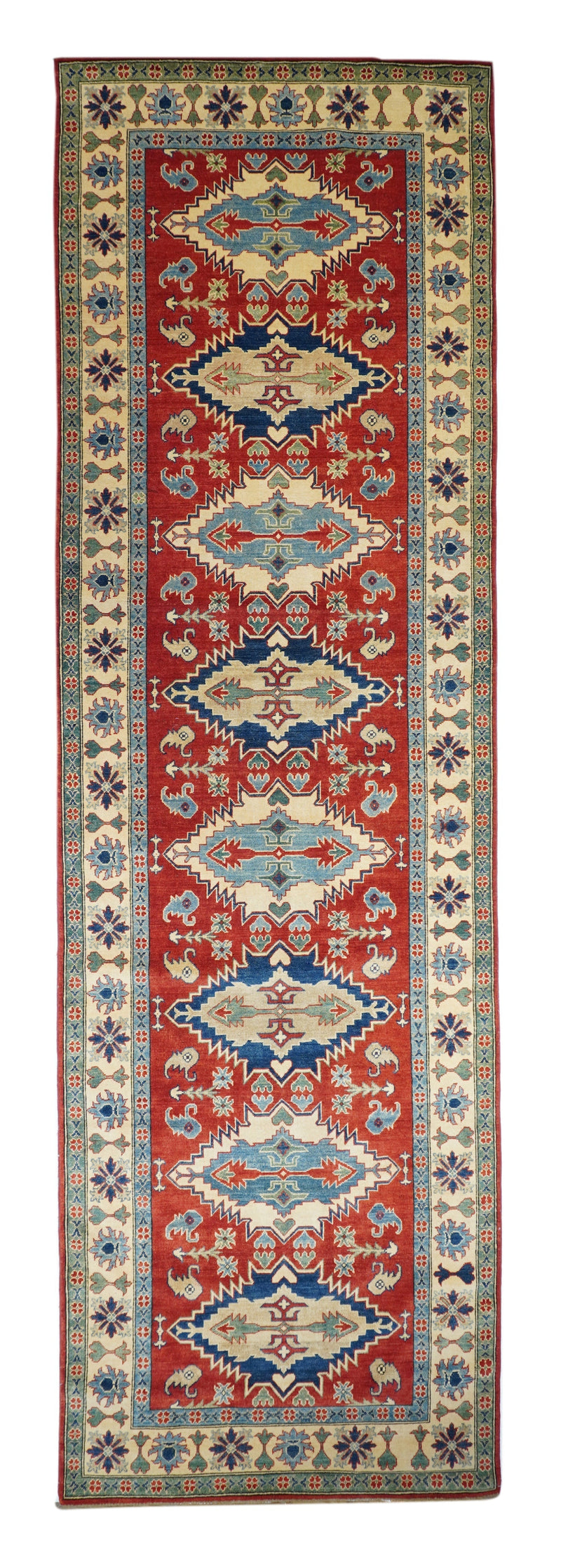 Caucasian Kazak Runner 5'0