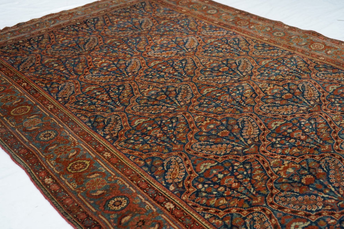 Antique Malayer Rug 4'4'' x 6'6''
