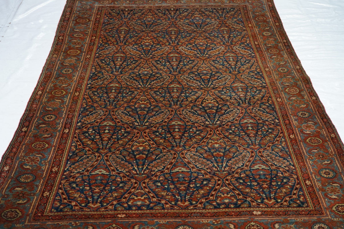 Antique Malayer Rug 4'4'' x 6'6''