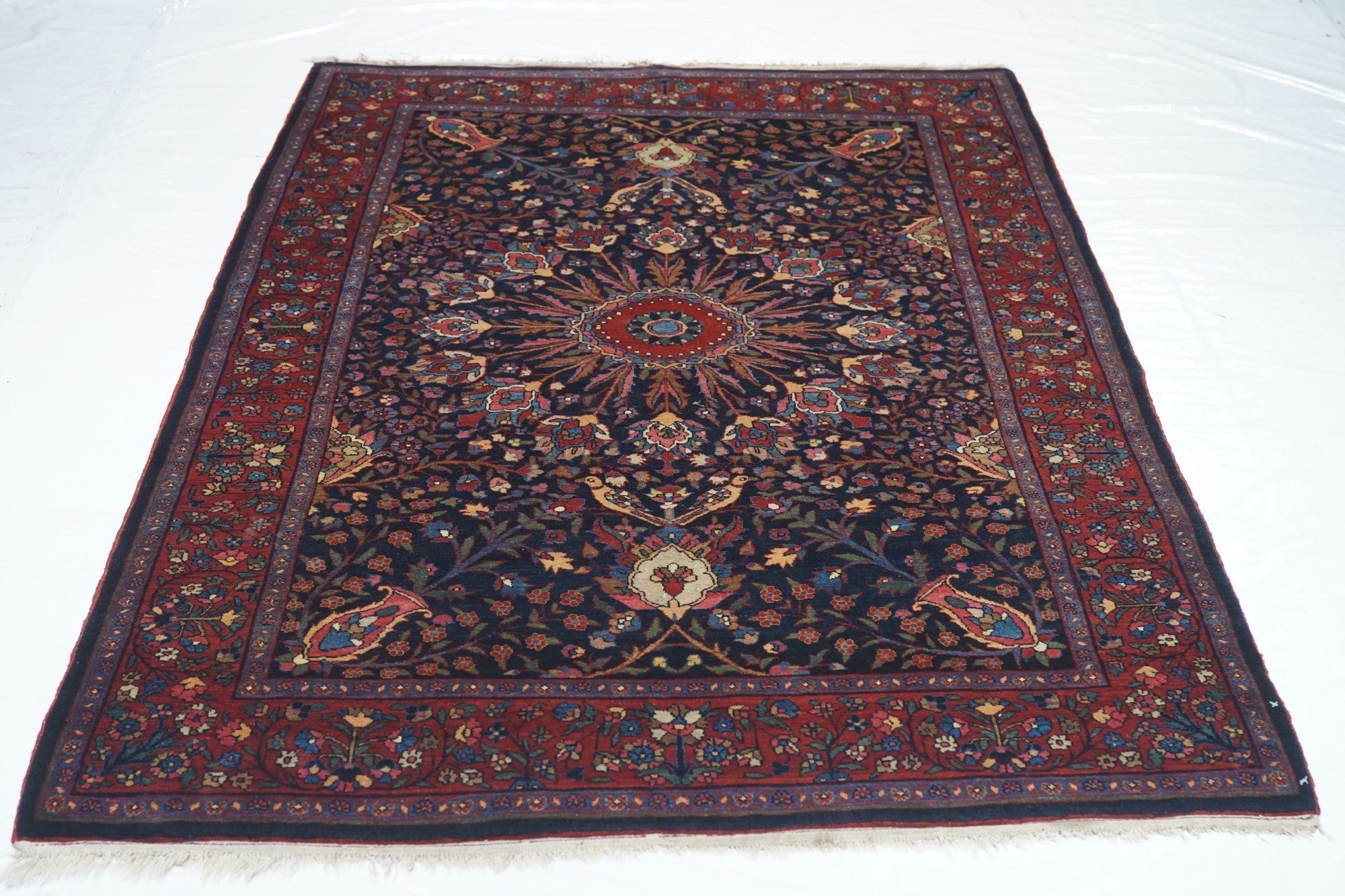 Antique Bidjar Rug 4'6'' x 6'7''