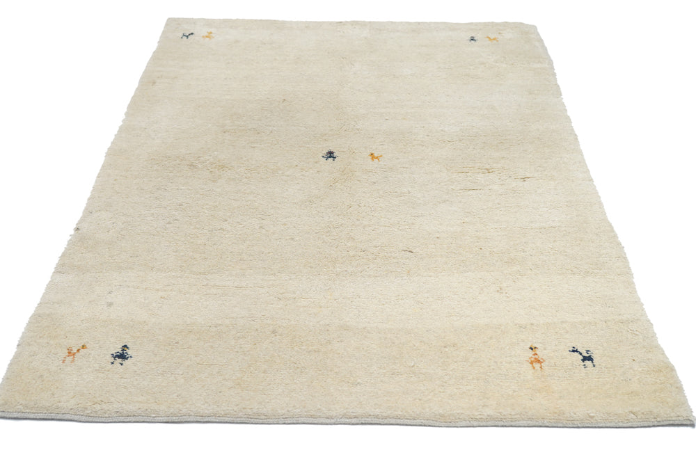 Vintage Gabbeh Rug 4'1'' x 6'2''