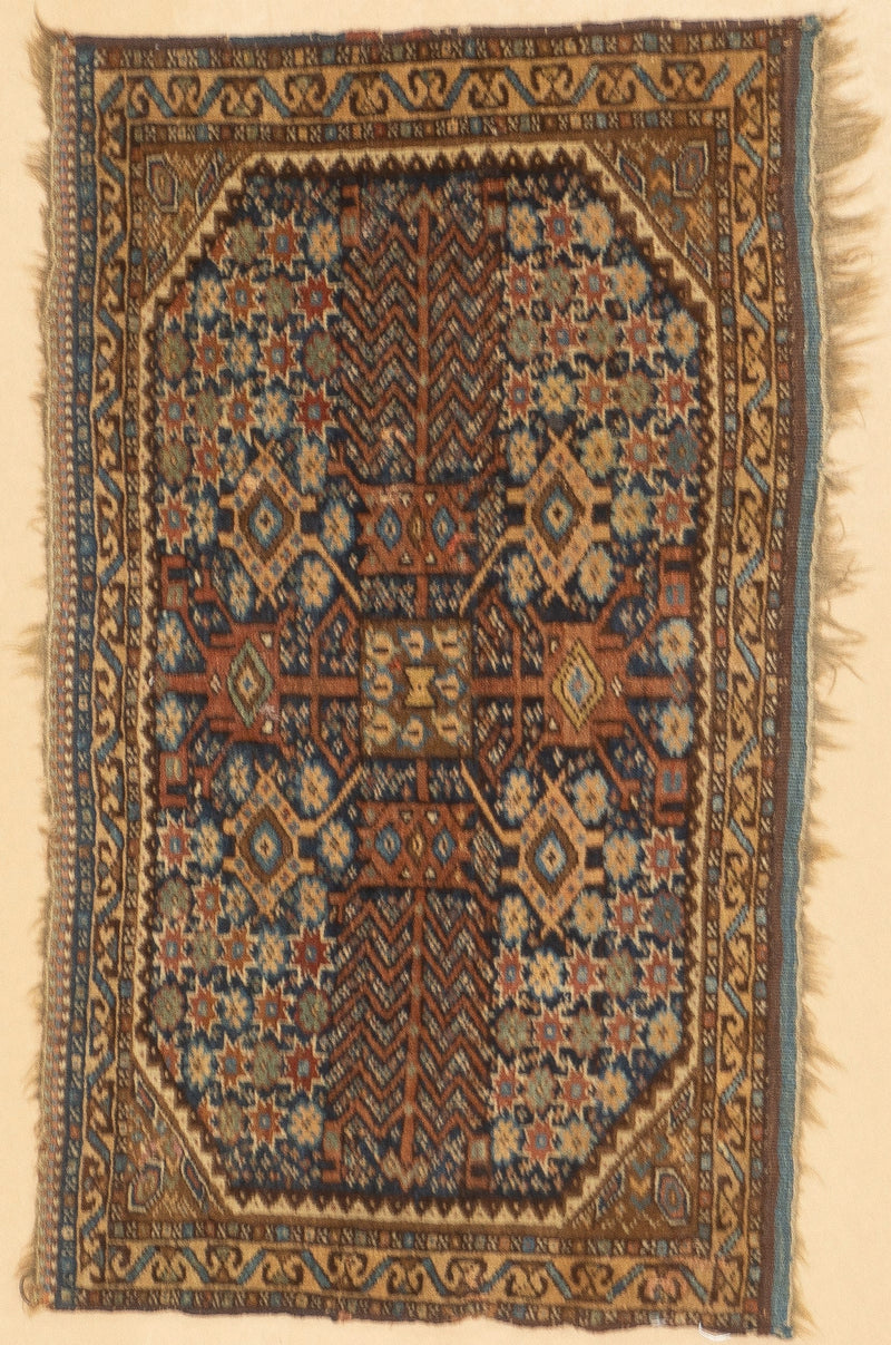 Antique Qashqai Rug 1'9'' x 2'9''