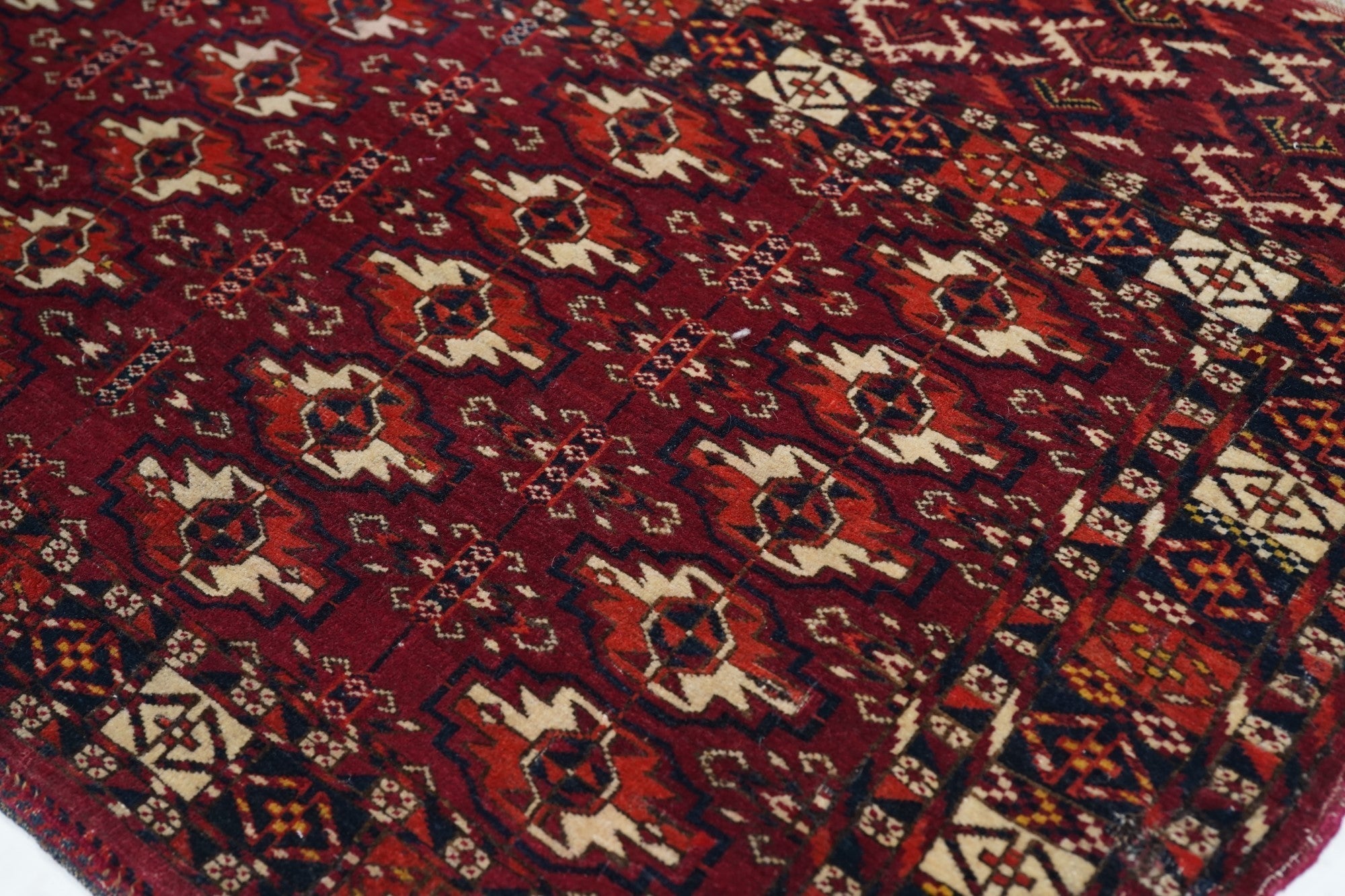 Antique Turkmen Rug 2'3'' x 4'0"