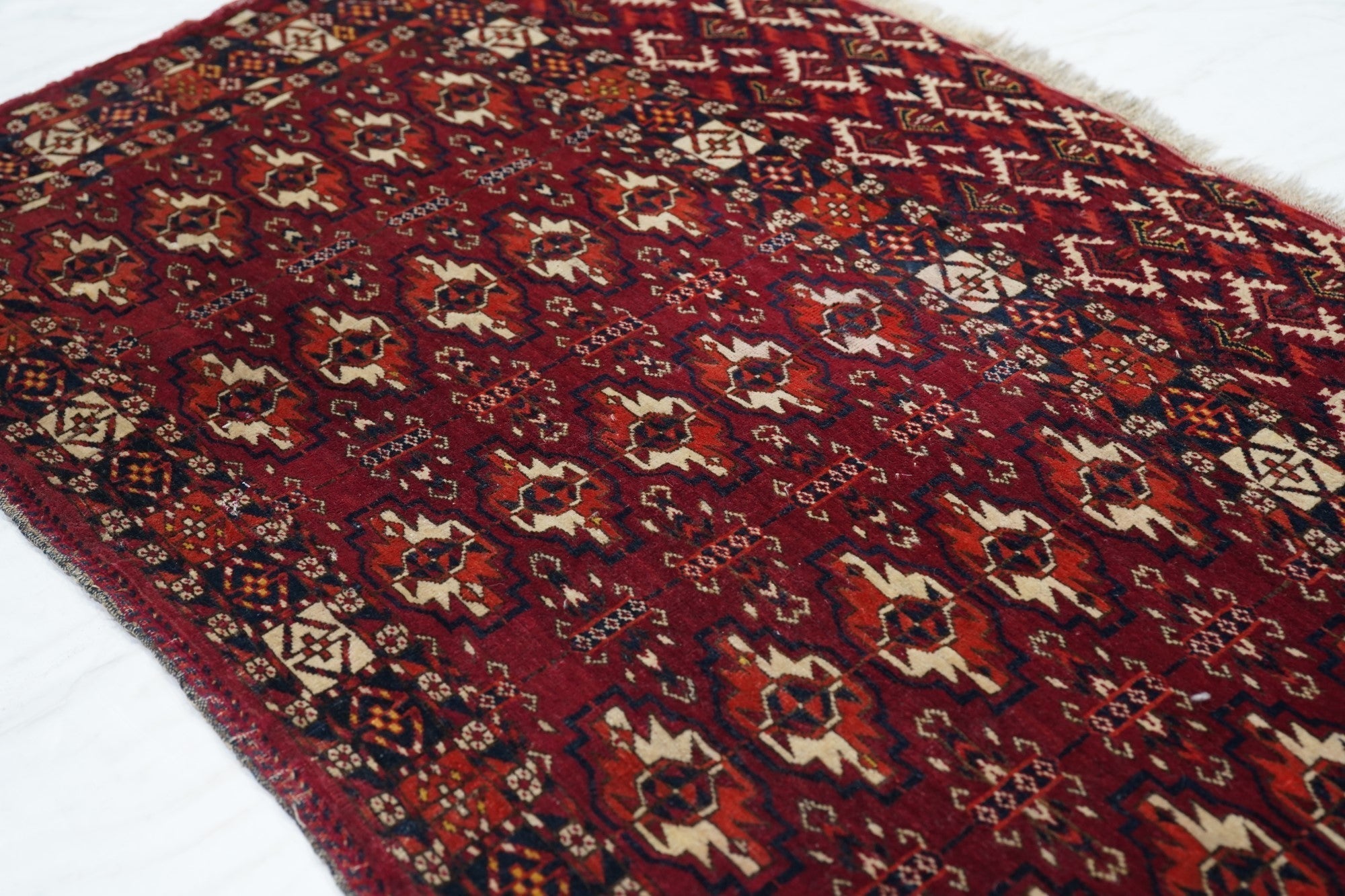 Antique Turkmen Rug 2'3'' x 4'0"