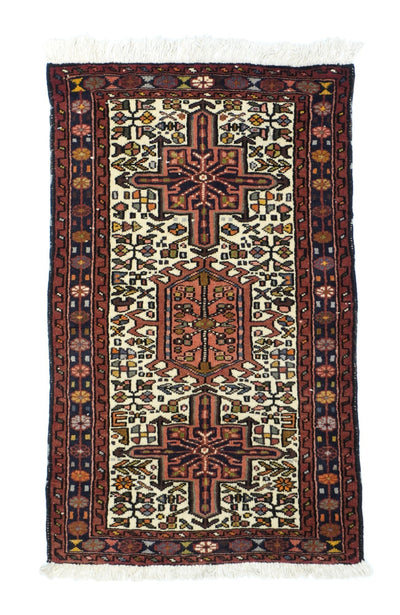 Vintage Karajeh Heriz Rug 2'3'' x 3'7''