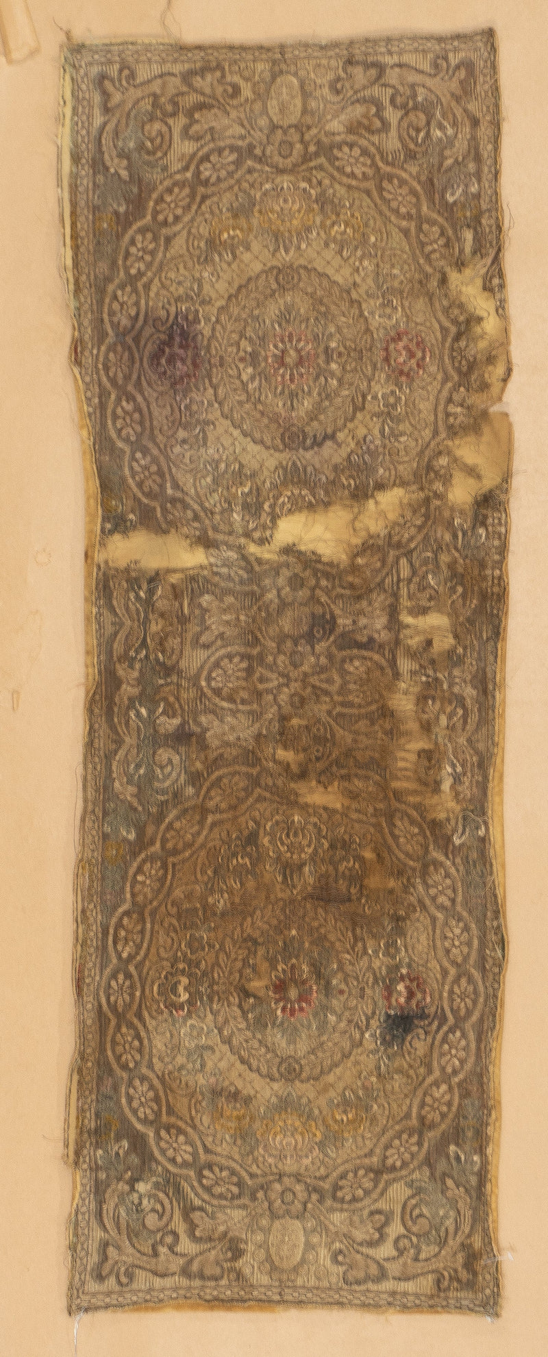 Antique Textile Rug 1'4'' x 3'11''