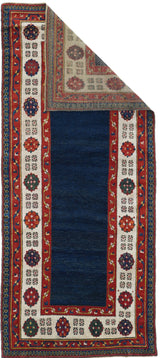 Antique Caucasian Shirvan Talish Rug 3'6'' x 8'0"
