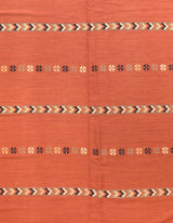 Vintage Swedish Kilim Rug 5'4'' x 6'0"