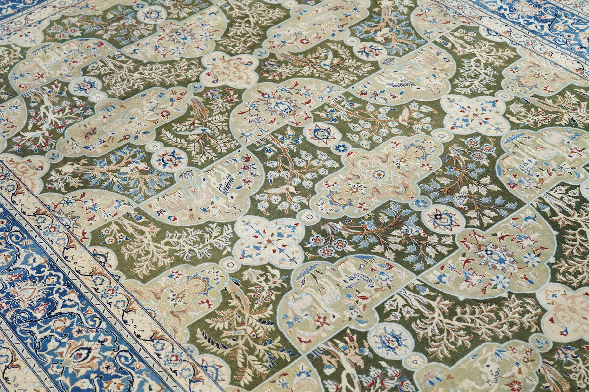 Vintage Nain Habibian Rug 5'5'' x 8'3''