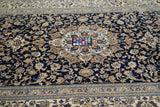 Extremely Fine  Nain Habibian Wool and Silk Rug 5'4'' x 9'6''