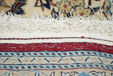 Extremely Fine  Nain Habibian Wool and Silk Rug 5'4'' x 9'6''