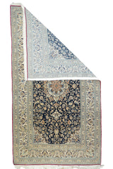 Extremely Fine  Nain Habibian Wool and Silk Rug 5'4'' x 9'6''
