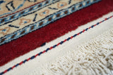 Extremely Fine  Nain Habibian Wool and Silk Rug 5'4'' x 9'6''