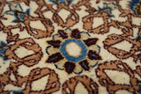 Extremely Fine  Nain Habibian Wool and Silk Rug 5'4'' x 9'6''