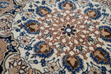 Extremely Fine  Nain Habibian Wool and Silk (One of Pair) Rug 5'4'' x 9'6''