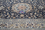 Extremely Fine  Nain Habibian Wool and Silk (One of Pair) Rug 5'4'' x 9'6''