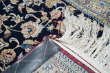Extremely Fine  Nain Habibian Wool and Silk (One of Pair) Rug 5'4'' x 9'6''