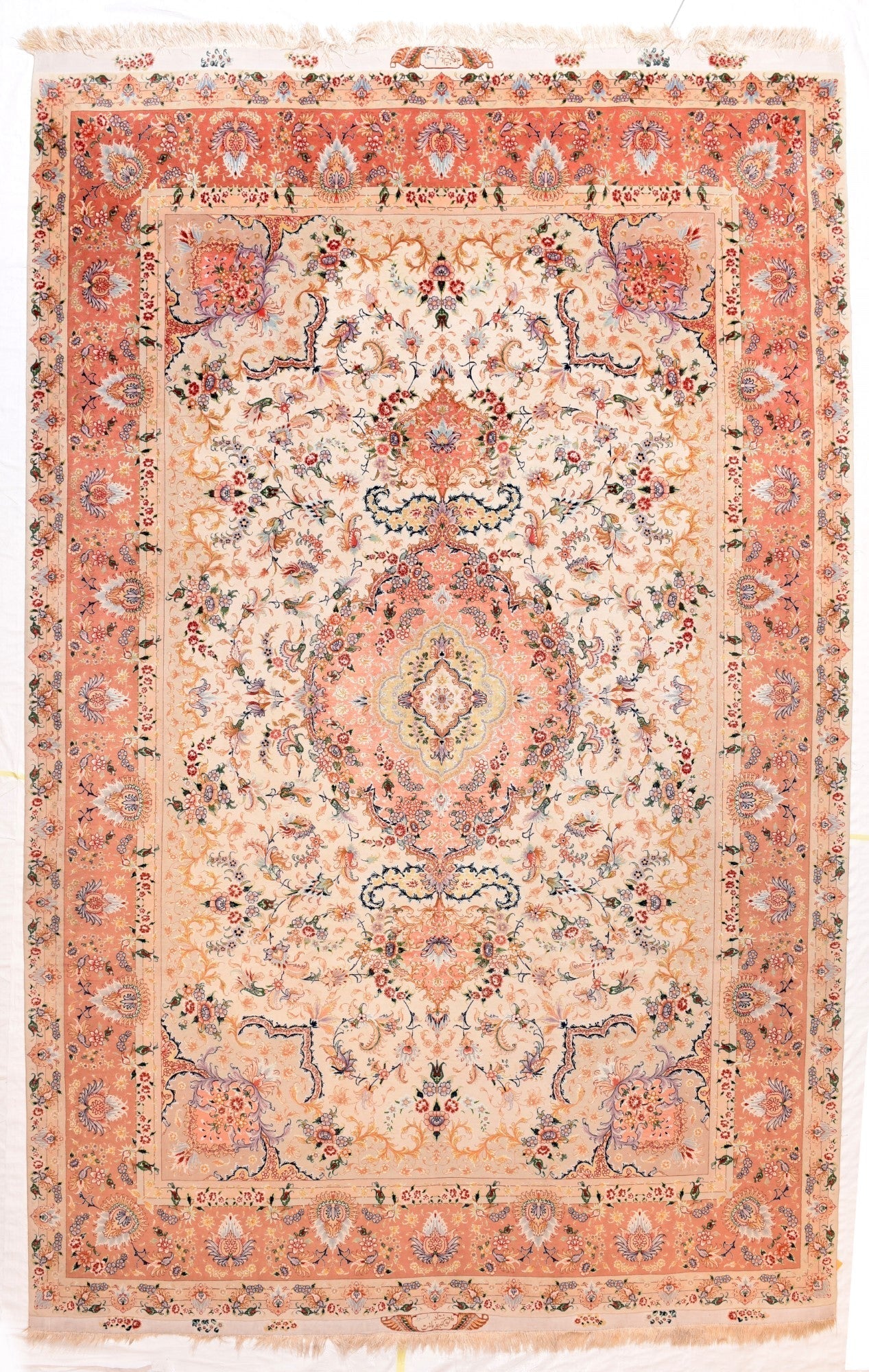Vintage Tabriz Rug 6'7'' x 10'2''