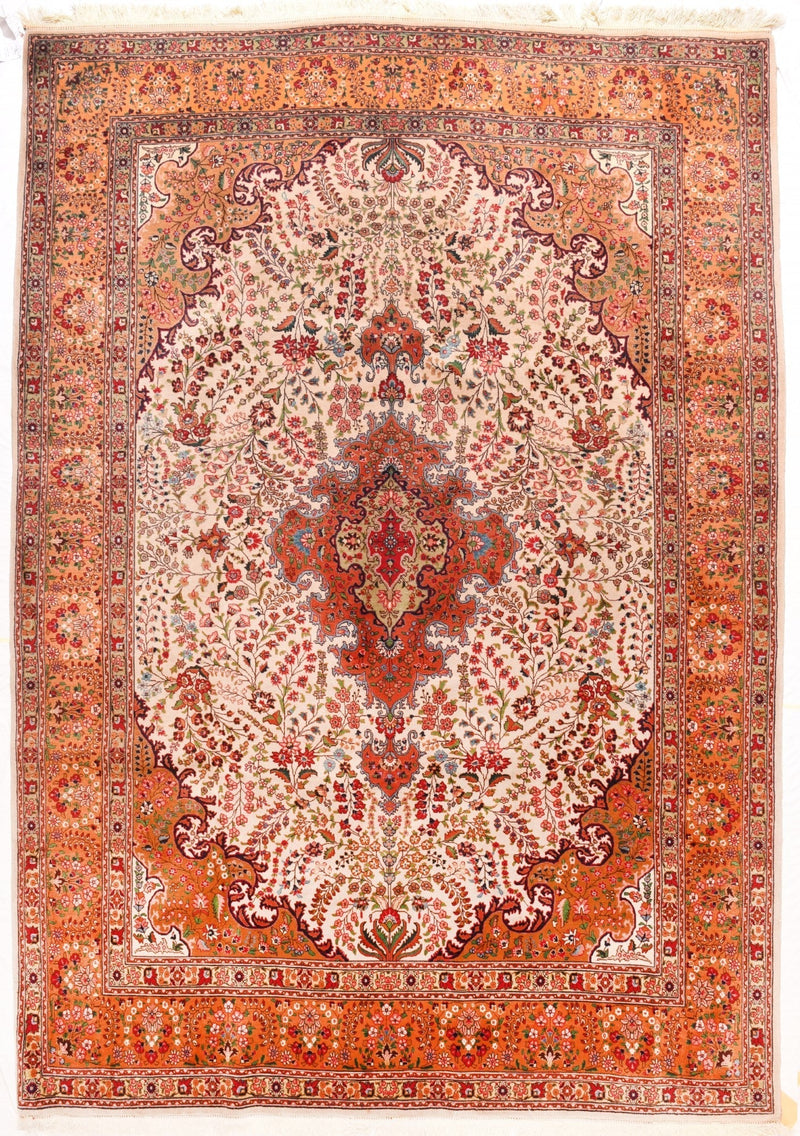Vintage  Tabriz Rug 7'2'' x 10'1''