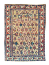 Antique Shirvan Caucasian Rug 4'4'' x 6'1''