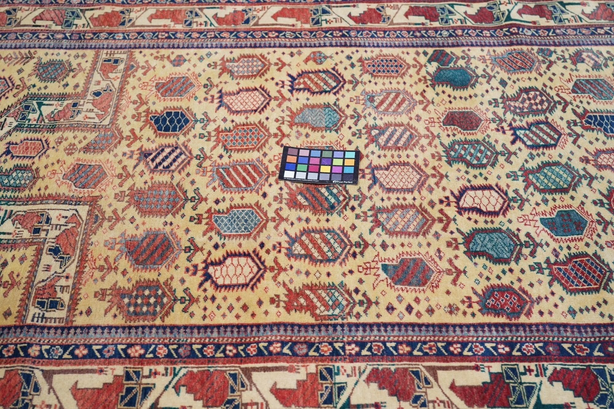 Antique Caucasian Shirvan Rug 4'4'' x 6'1''