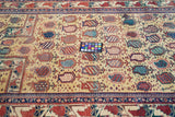 Antique Caucasian Shirvan Rug 4'4'' x 6'1''