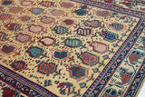 Antique Caucasian Shirvan Rug 4'4'' x 6'1''