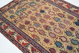 Antique Caucasian Shirvan Rug 4'4'' x 6'1''