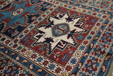 Antique Caucasian Shirvan Rug 3'8'' x 8'3''