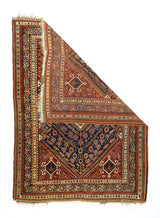 Antique Qashqai Rug 4'8'' x 6'2''