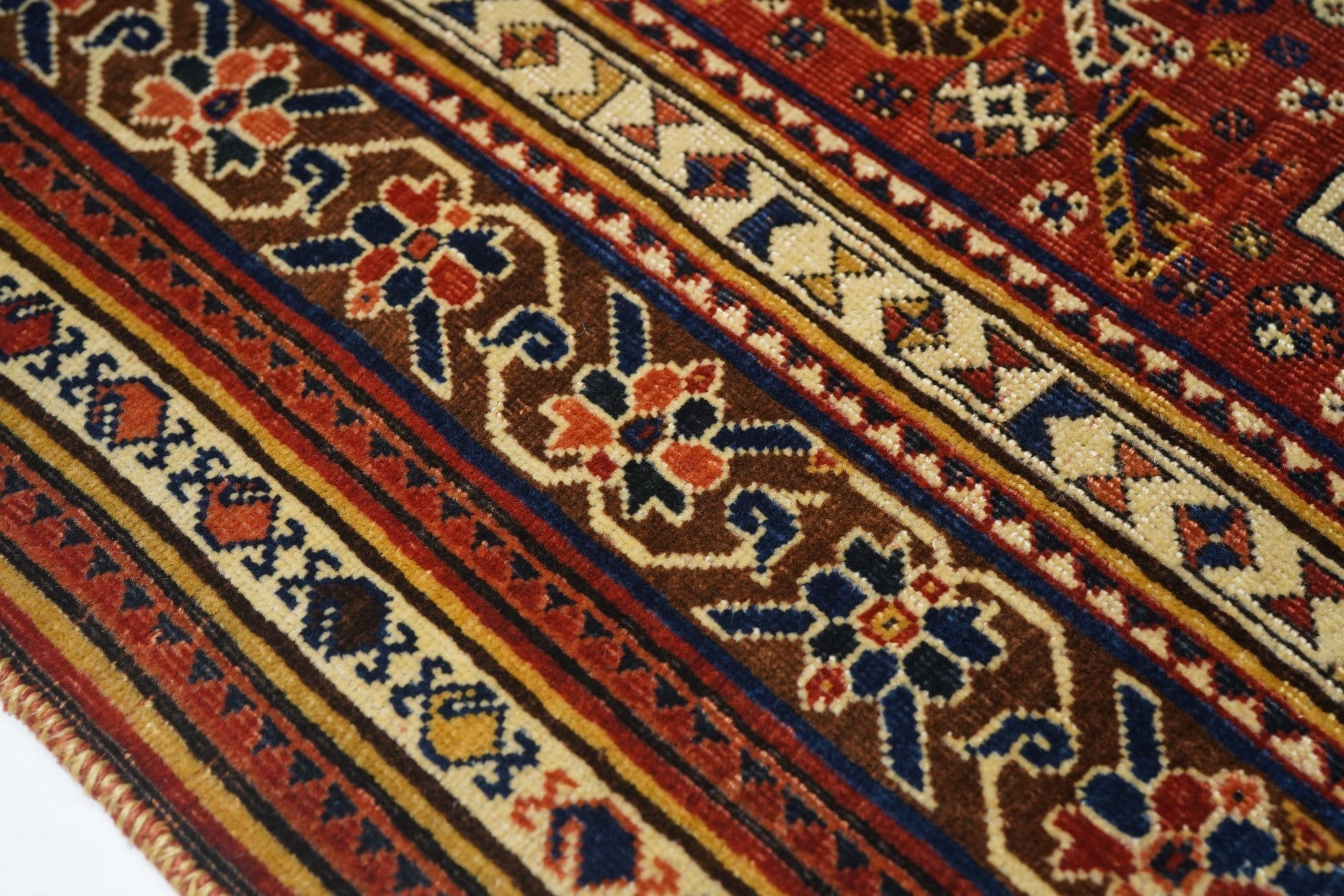 Antique Qashqai Rug 4'8'' x 6'2''