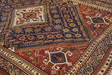 Antique Qashqai Rug 4'8'' x 6'2''
