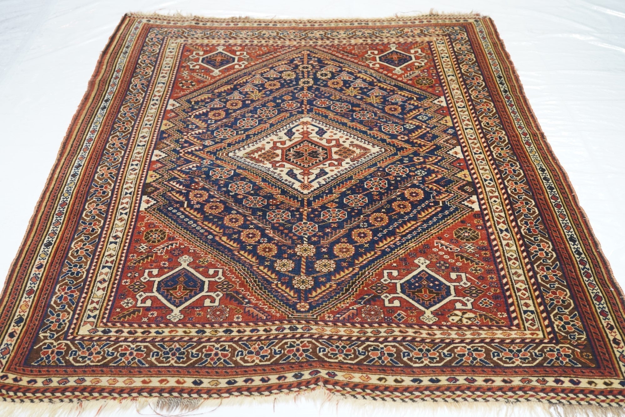 Antique Qashqai Rug 4'8'' x 6'2''