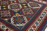Antique Caucasian Kazak Rug 4'0" x 7'8''