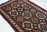 Antique Caucasian Kazak Rug 4'0" x 7'8''