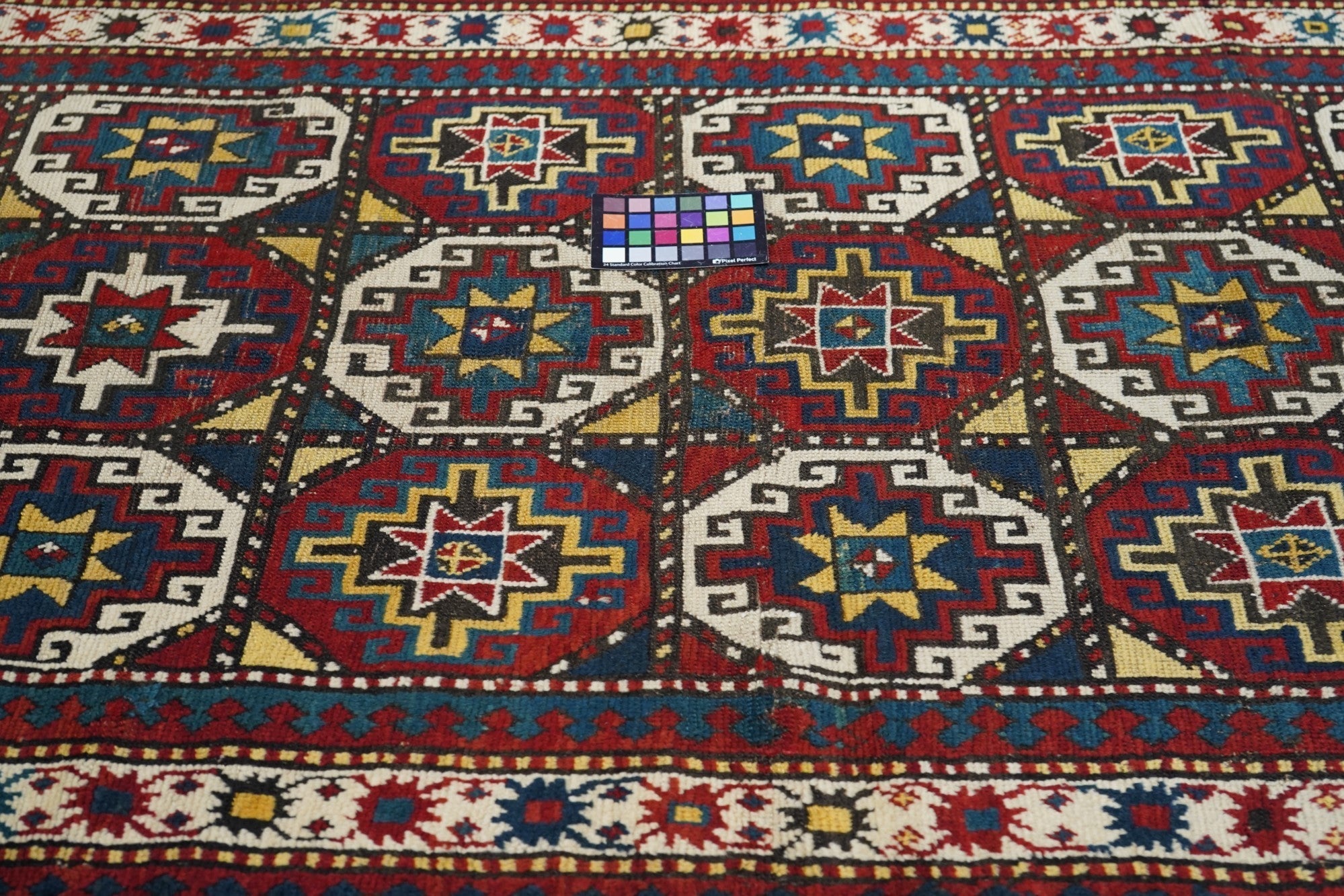 Antique Caucasian Kazak Rug 4'0" x 7'8''