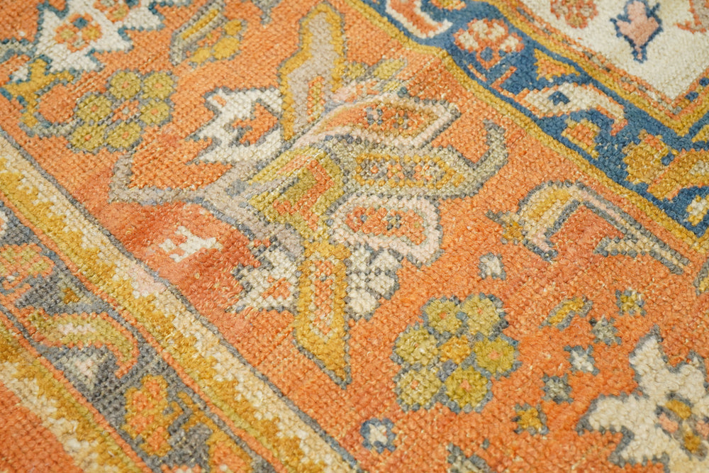Antique Oushak Rug 9'0'' x 13'5''