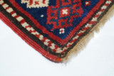 Antique Caucasian Kazak Rug 4'2'' x 6'4''