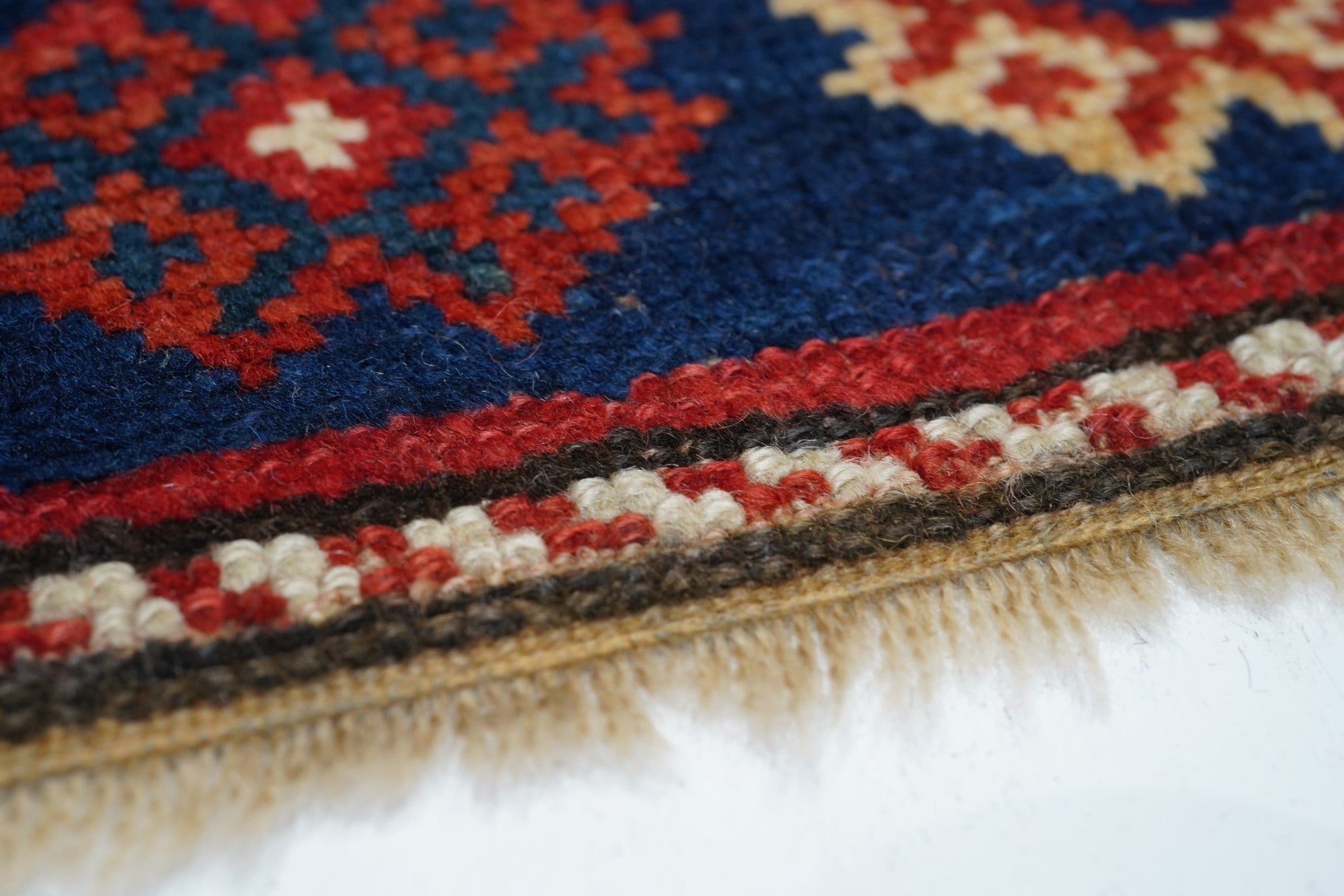 Antique Caucasian Kazak Rug 4'2'' x 6'4''