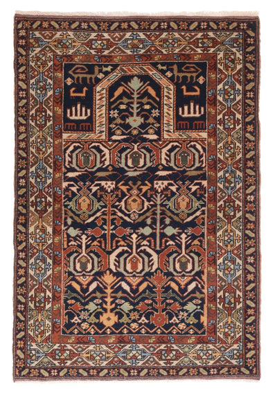 Antique Caucasian Shirvan Daghestan Rug 3'0'' x 4'4''