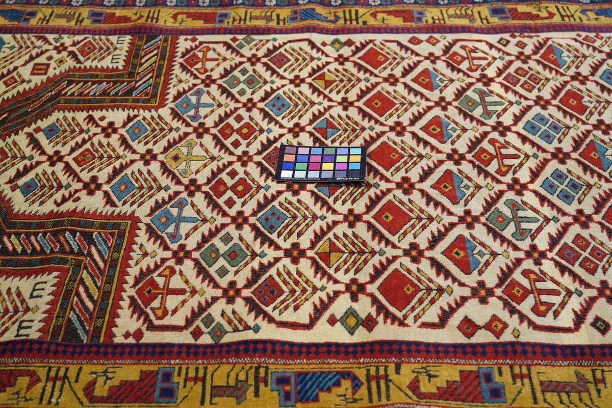 Antique Caucasian Shirvan Daghestan Rug 3'11'' x 5'4''