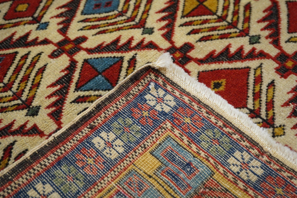 Antique Caucasian Shirvan Daghestan Rug 3'11'' x 5'4''