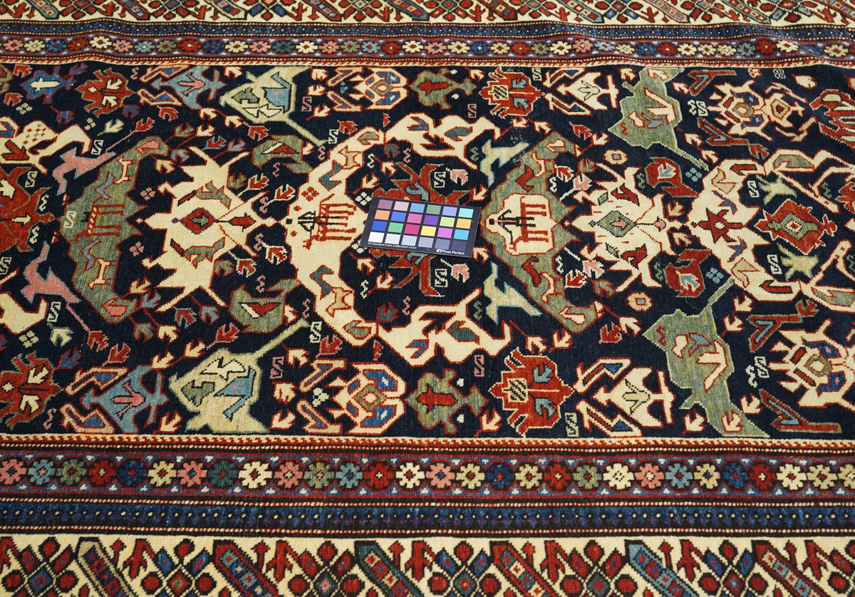 Vintage Caucasian Shirvan Rug 4'0'' x 6'3''