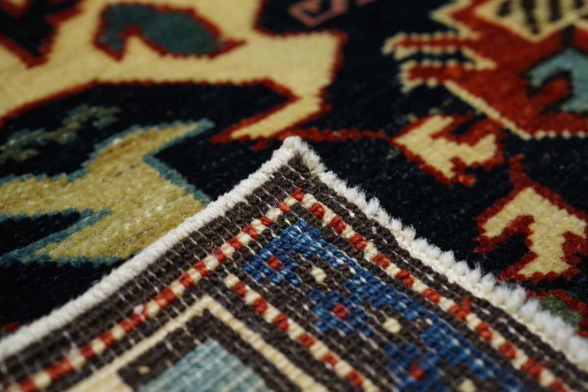 Vintage Caucasian Shirvan Rug 4'0'' x 6'3''